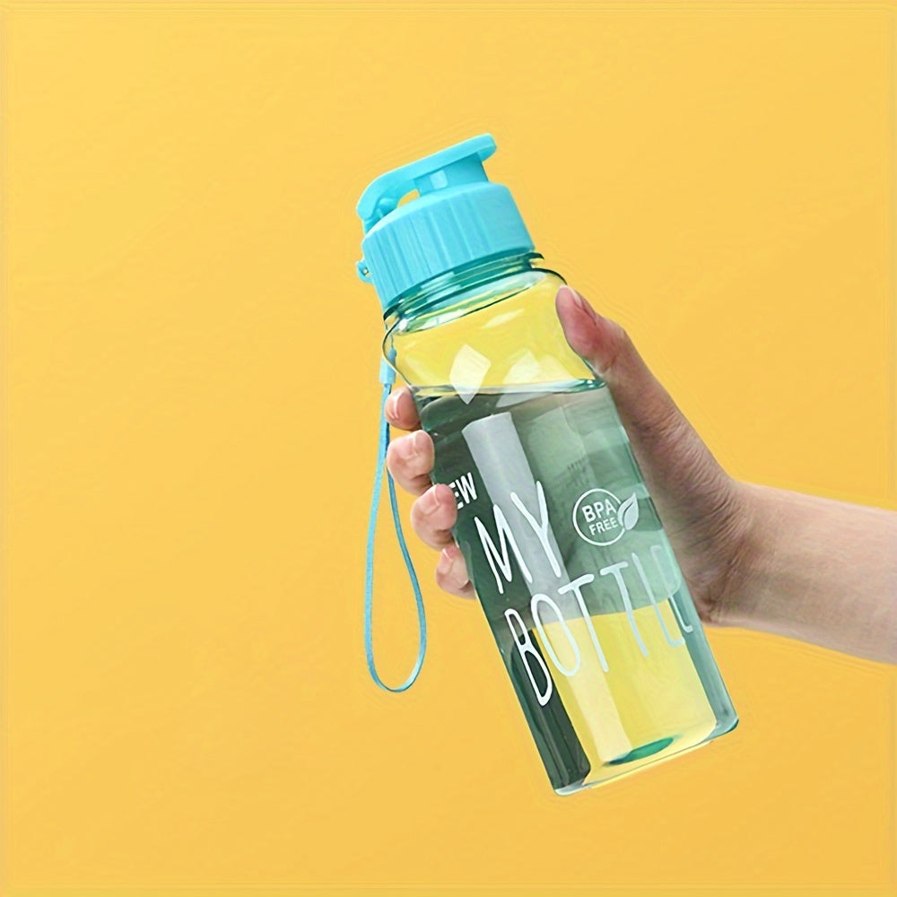 1 шт. Спортивная бутылка для воды для кемпинга, походов, фитнеса, уличной посуды и подарков на день рождения.