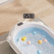 Folding Bathtub with Temperature Sensing Technology for Comfortable Bathing