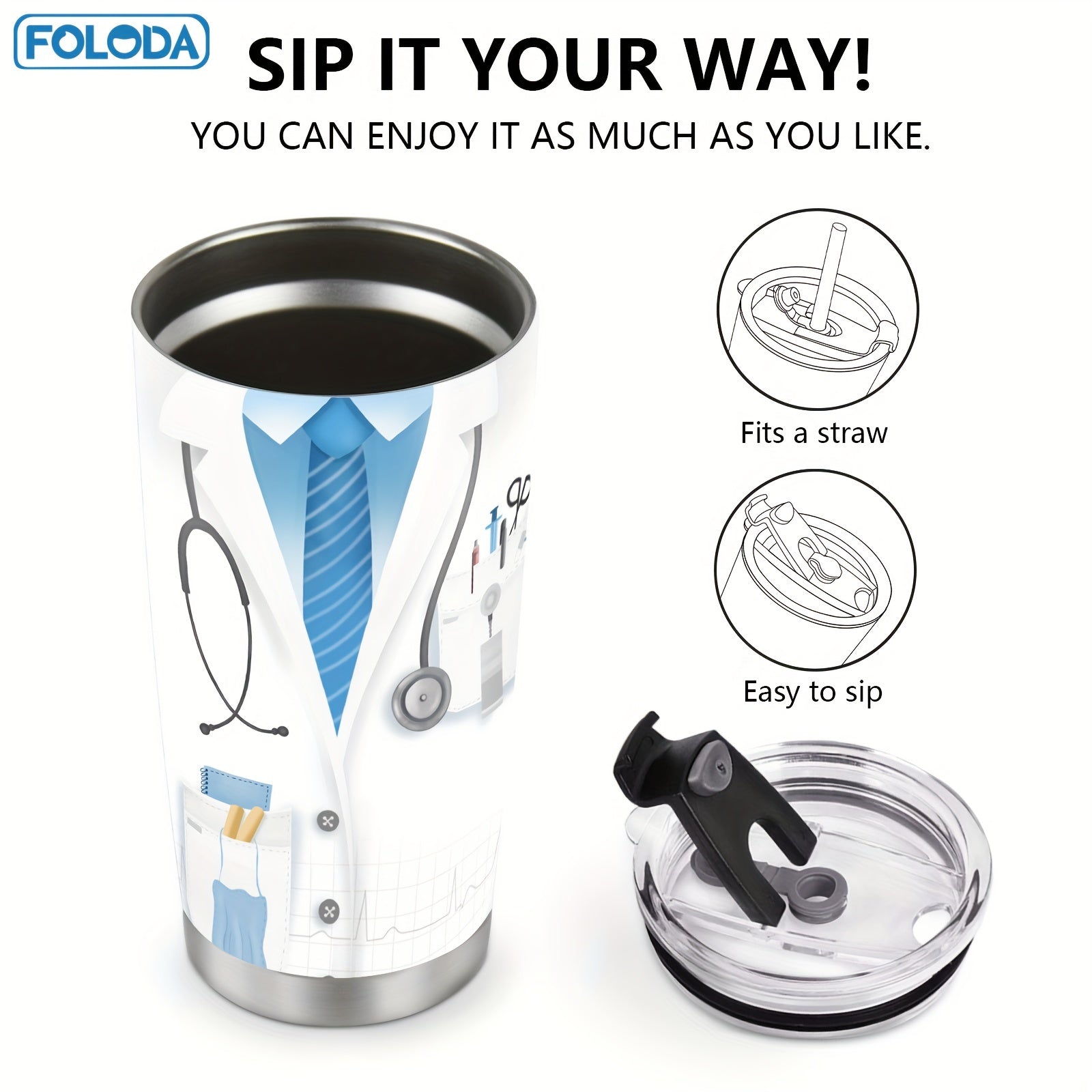 Нержавеющая сталь дорожный термос-непроливайка для кофе с крышкой для путешествий