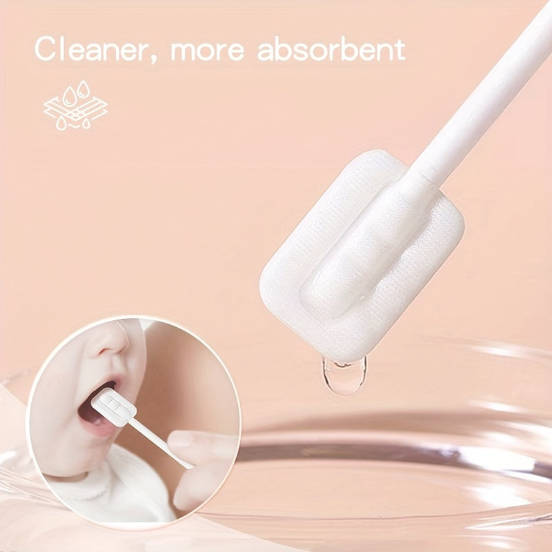 30 Pack Disposable Tongue Cleaners Soft Oral Care Toothbrushes for Adults and Children White