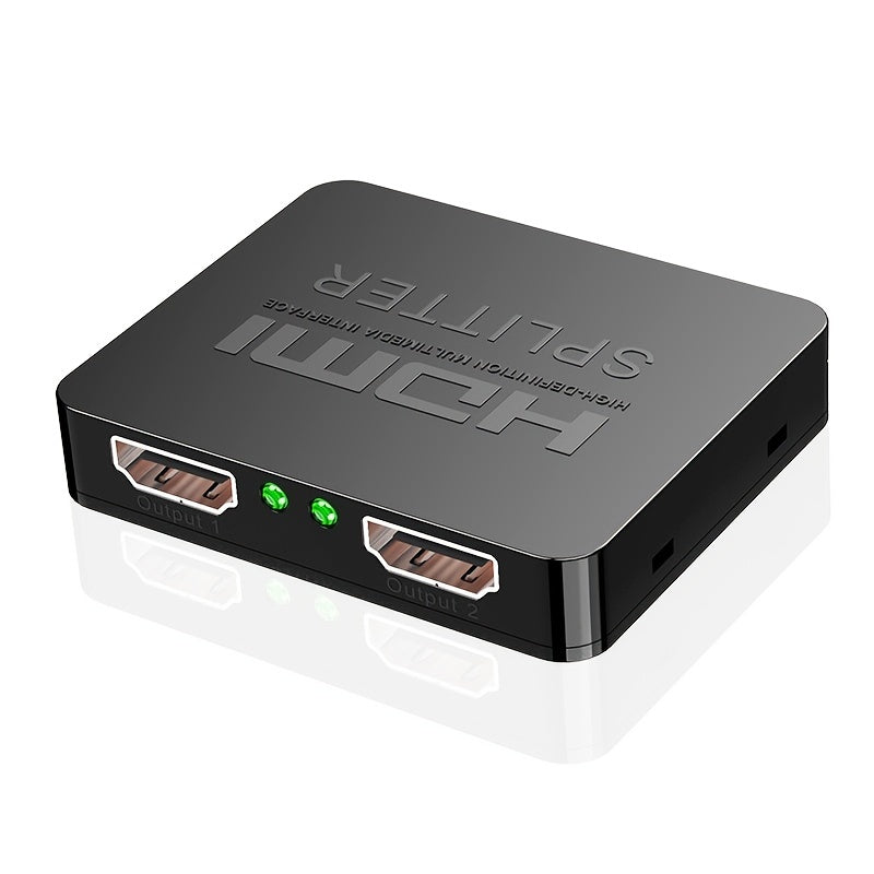 4K HDMI Splitter 2 Out Full HD 1080P 3D for Dual Monitors