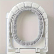 Waterproof Toilet Seat Cover with Removable Cushion for Comfort and Hygiene