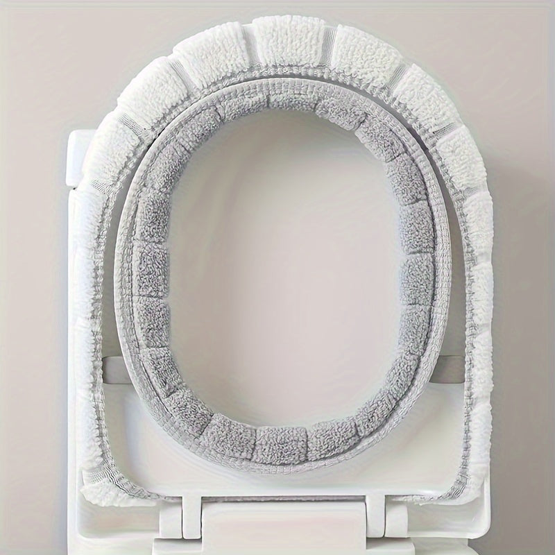 Waterproof Toilet Seat Cover with Removable Cushion for Comfort and Hygiene