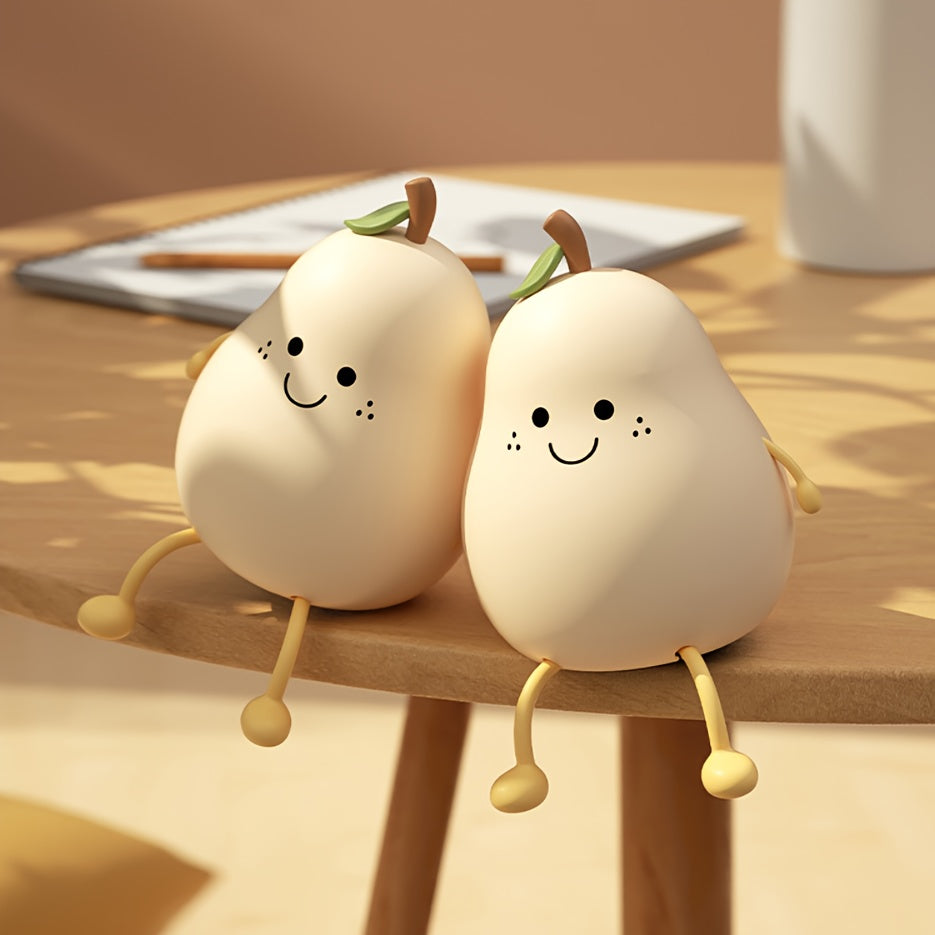 Piyola shaklidagi LED tun chirog'i, teginish nazorati bilan, USB orqali zaryadlanadigan, yorug'lik darajasini sozlash mumkin va bir nechta ranglar - yotoqxona muhitiga ideal.