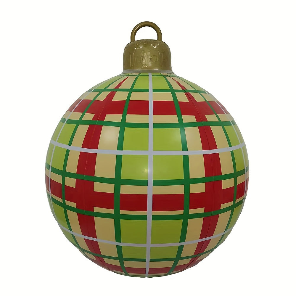 Inflatable Christmas Balls PVC Ball Decorations for Gardens and Entrance Halls