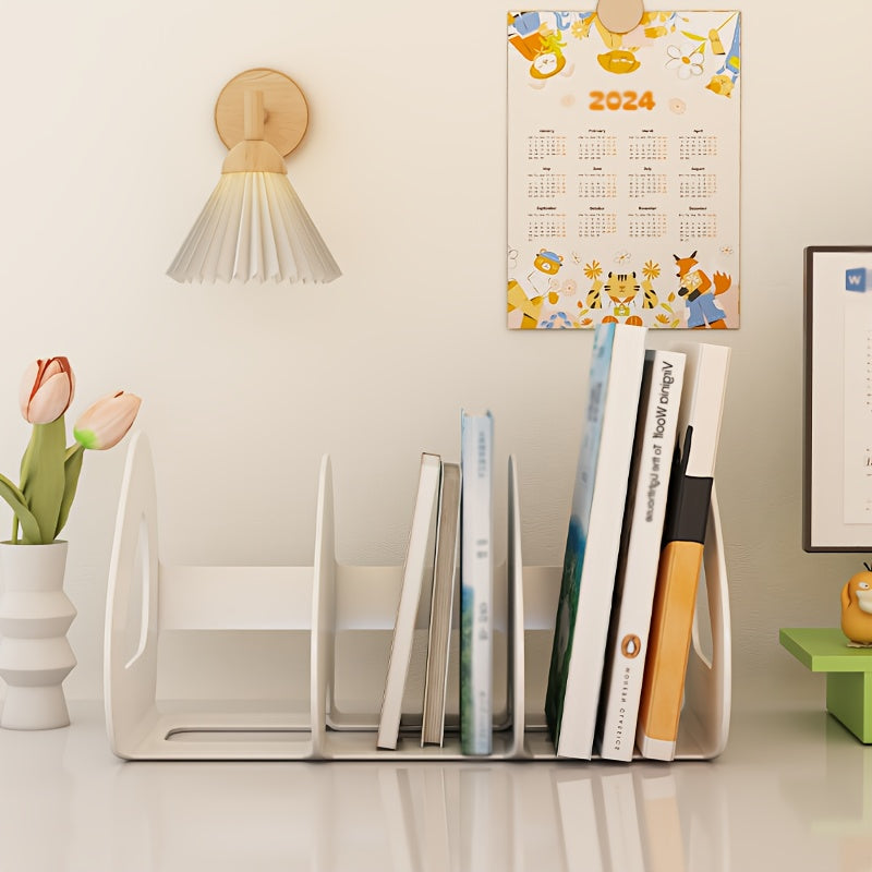 1 dona Yurak Yaprog'i Kitoblik, ajratiladigan va harakatlanuvchi, oson kirish uchun katta ochilish bilan, uy ofisi saqlash uchun plastikdan tayyorlangan.