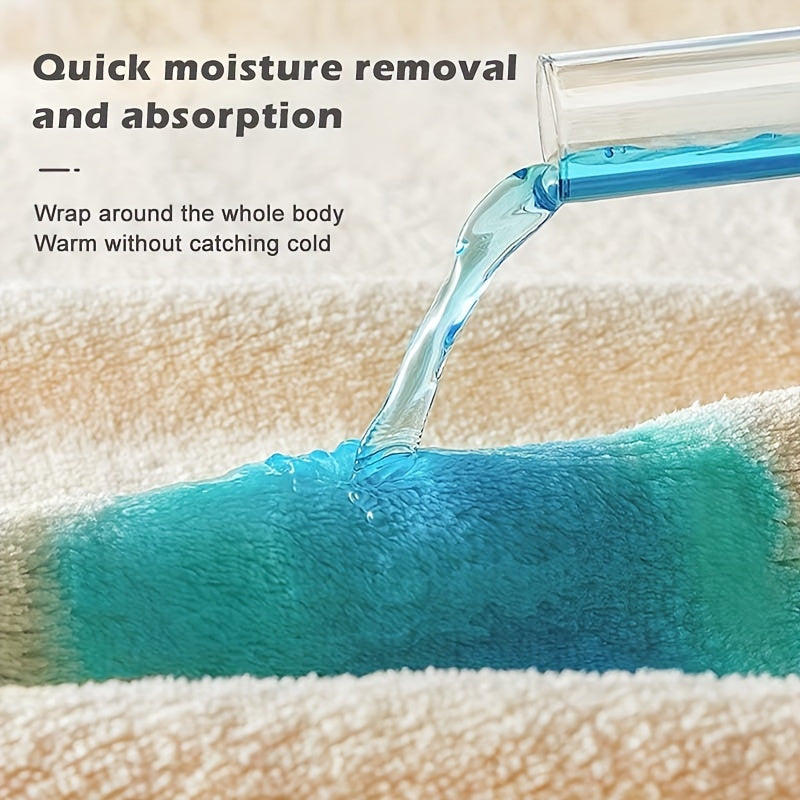 Kichkina bolalar uchun sharfli vanna sochiq, yumshoq paxta, chiroyli sovg'a qilish mumkin