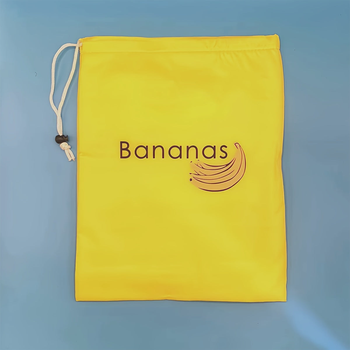 Yellow Banana Storage Bag for Fresh Fruits and Vegetables, Washable and Durable