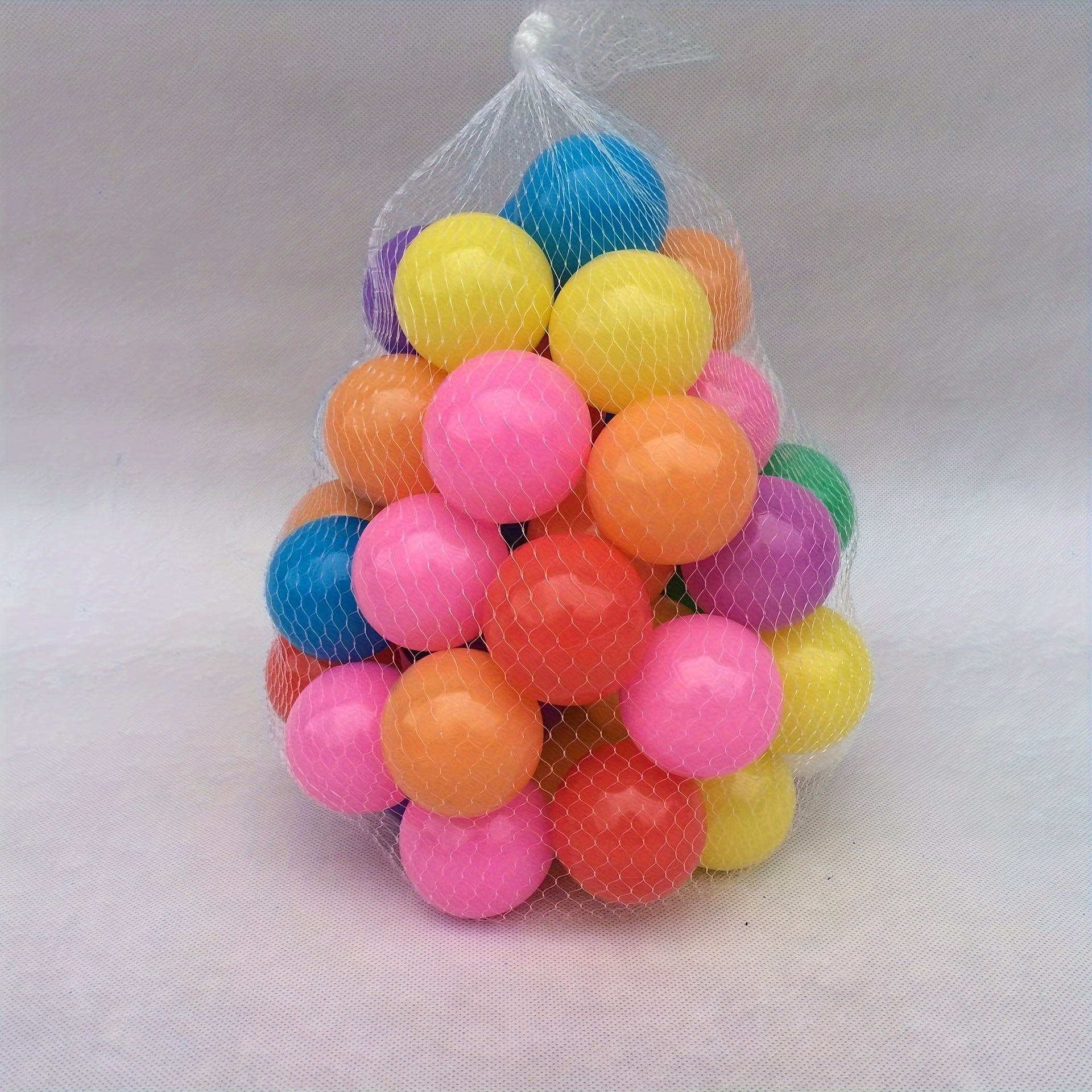 Indoor Plastic Ball Pit Balls Set of 50 or 100 Colorful Ocean Balls for Kids