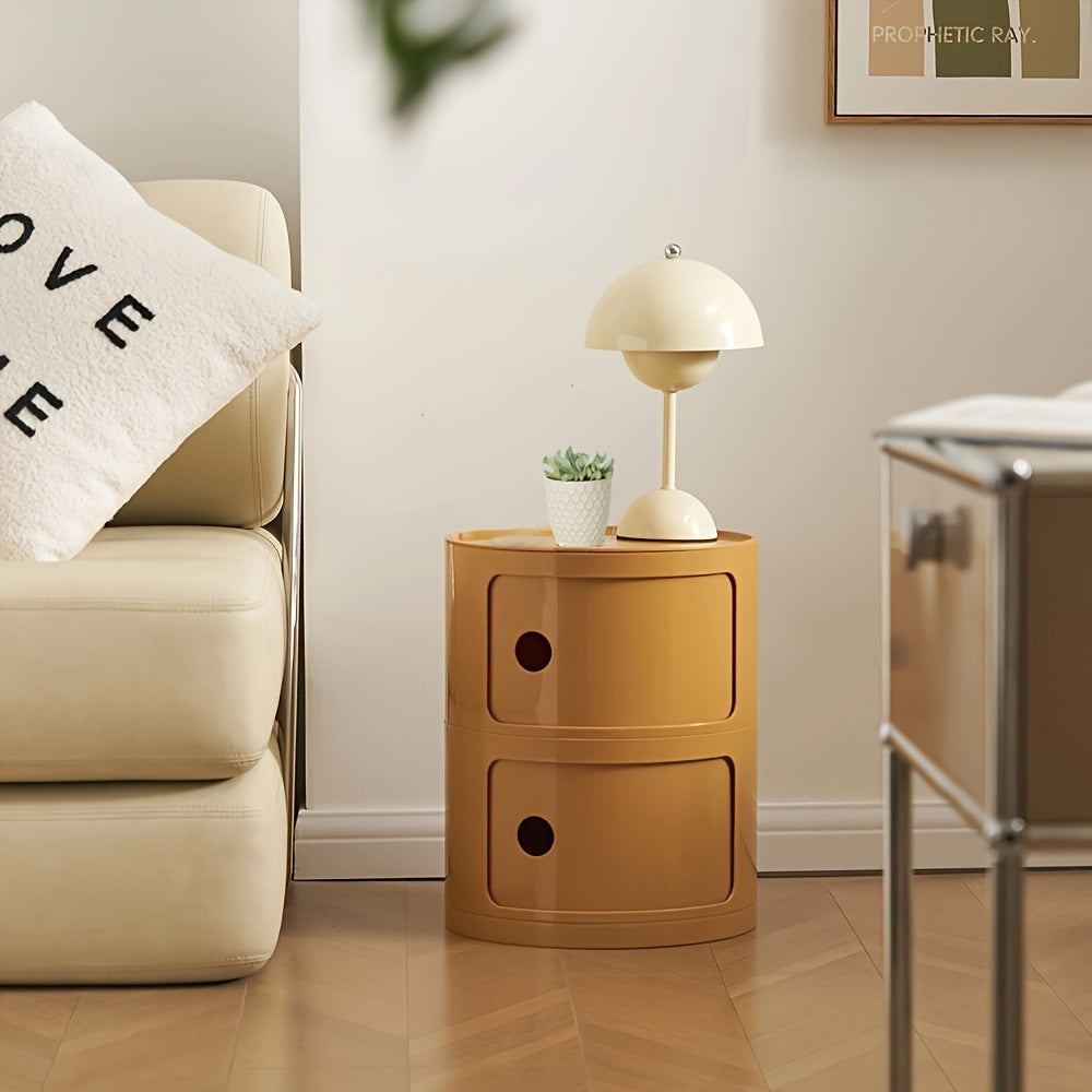 Bedside Table with Drawers 2/3/4 Drawer Options for Bedroom Living Room Office Storage