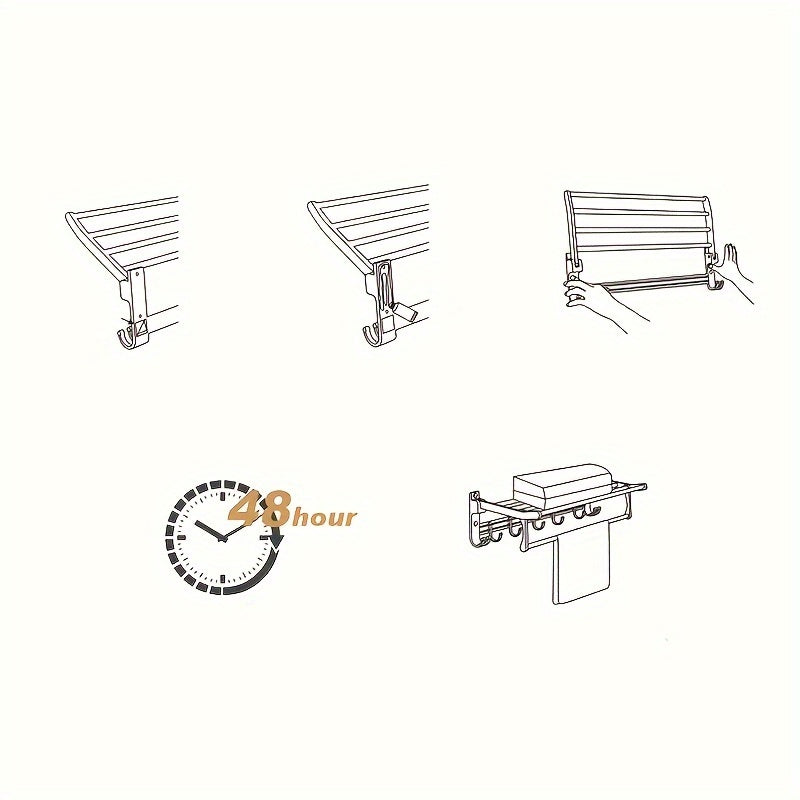 Kitchen Storage Racks Set of 4 No-Drill Food-Safe Plastic Organizers for Cabinets and Fridges