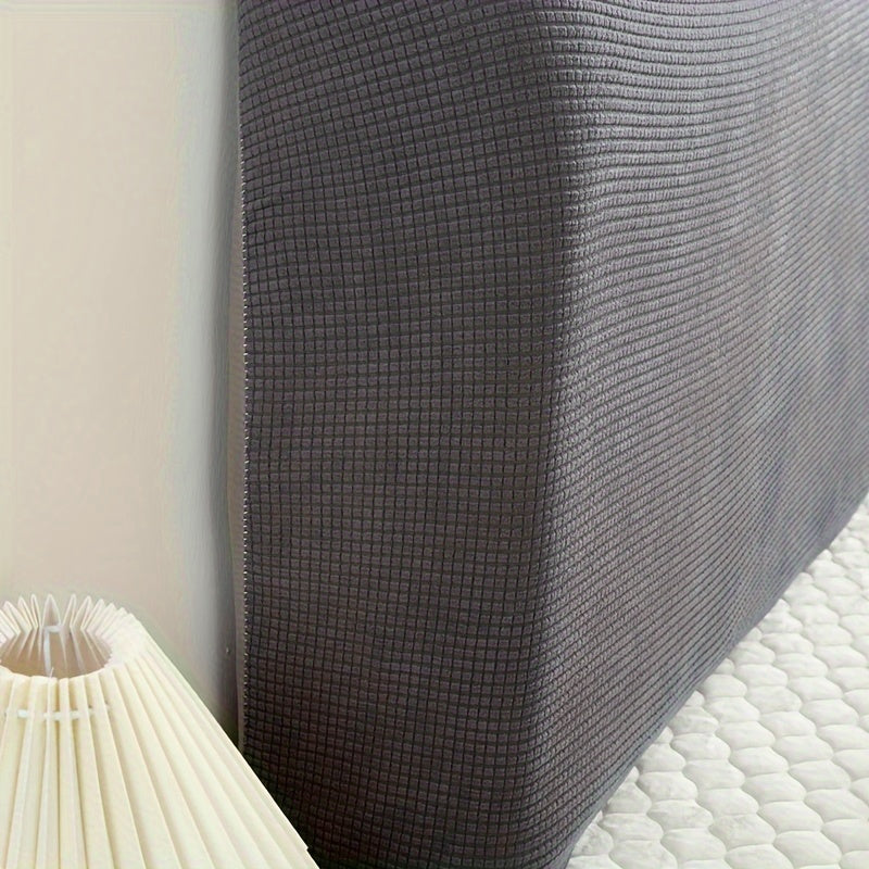 Machine Washable Polyester Fiber Fill Headboard Cover with Macaron-Inspired Corn Texture