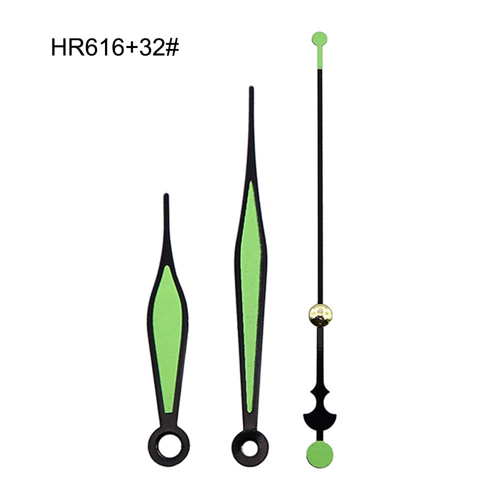 DIY Luminous Wall Clock Kit - Quartz Movement Glow-in-Dark Hands