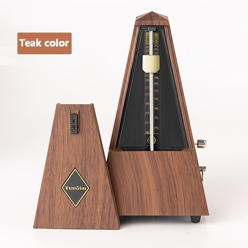 Uch rangli va toza mis mexanizmi bilan ta'minlangan minorali metronom, turli asboblar uchun mo'ljallangan va boshlovchilar uchun mos keladi, bu esa uni maxsus tadbirlarda musiqa ixlosmandlari uchun ajoyib sovg'a qiladi.