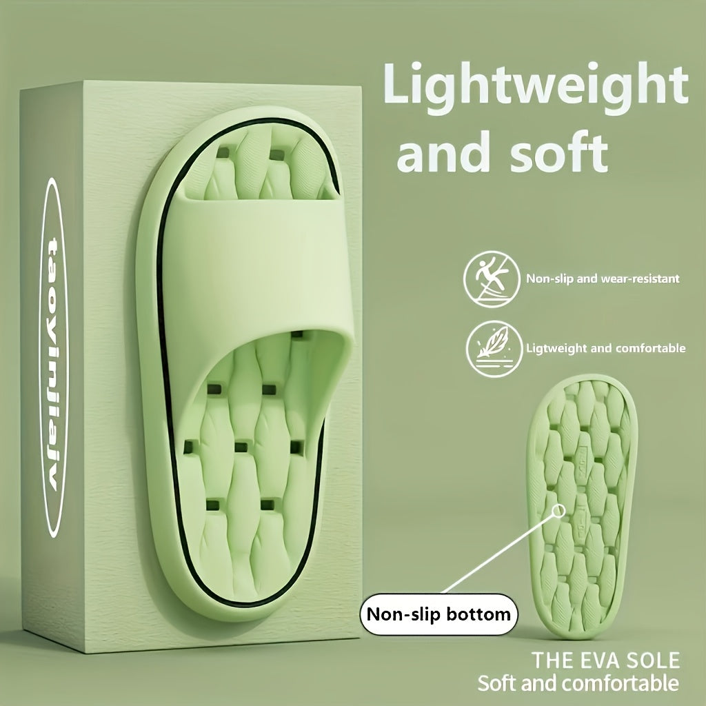 Ayollar uchun bir rangli EVA uy poyabzallari, yil davomida qulaylik uchun.