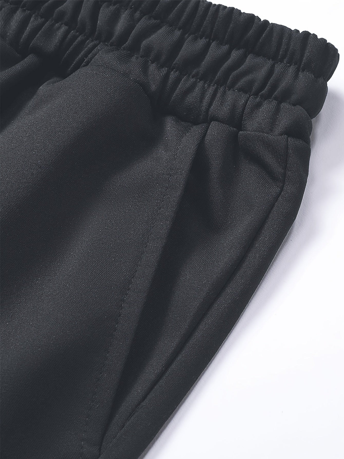 Men's Casual Sportswear Set Hoodie and Joggers Solid Color Polyester Blend Machine Washable for Spring Fall