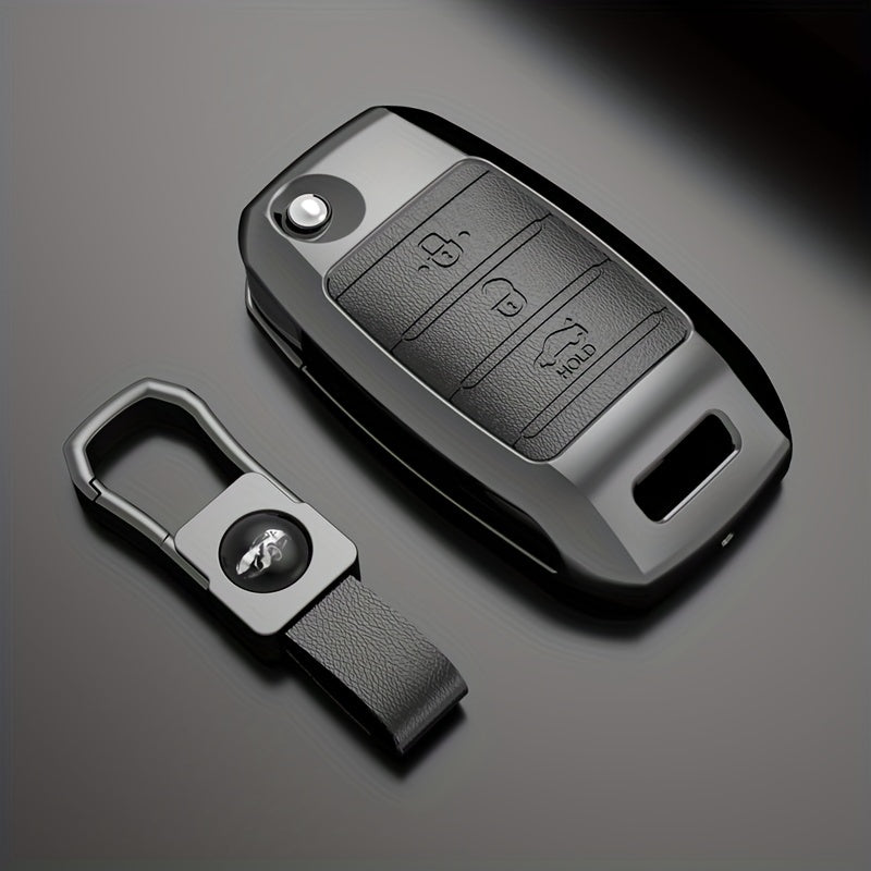 Car Key Case Cover Zinc Alloy Durable Shell for Multiple Models