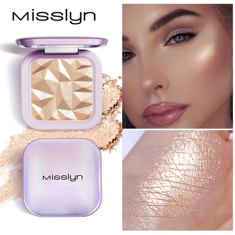 Палитра хайлайтеров и контуринга для лица с мерцающими блестками и сиянием