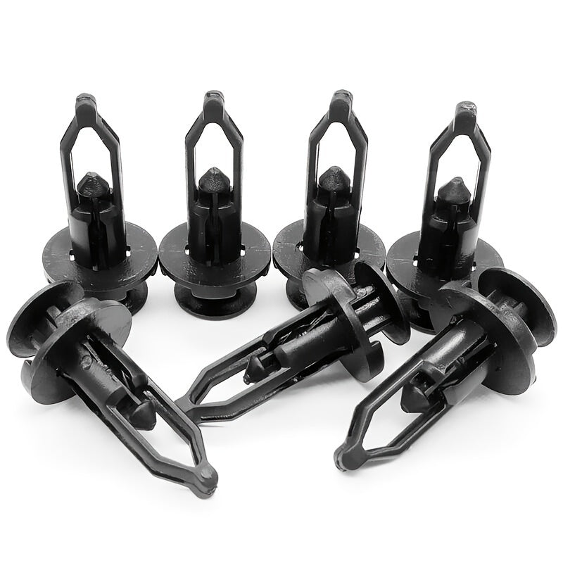 50/100/200 Pcs Car Fastener Clips Bumper Fender Push-Type Plastic Fixings