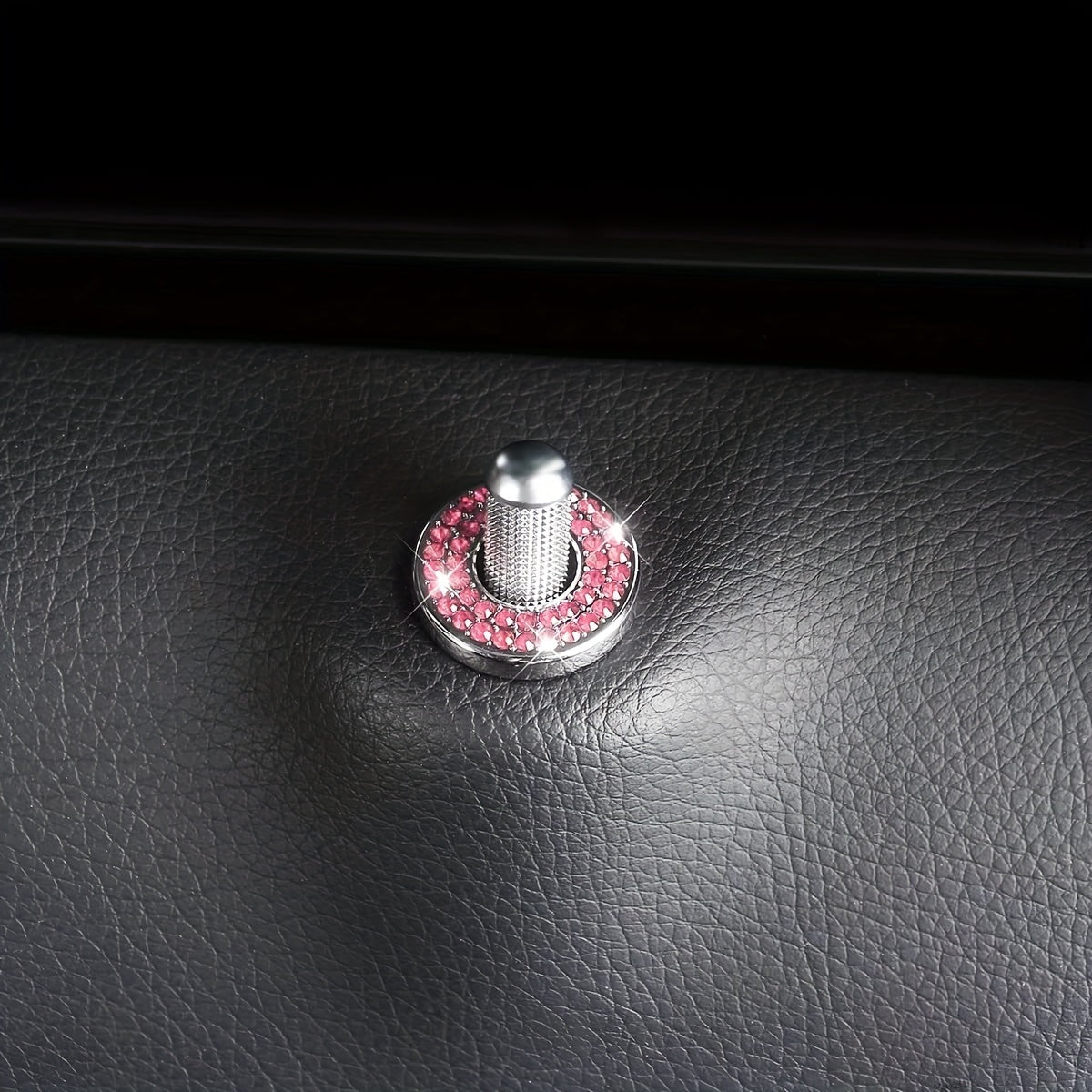 4 шт. кристаллических наклеек на внутренние двери автомобиля с стразами, колпачки для штифтов