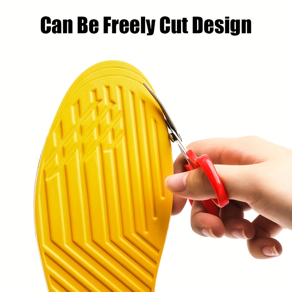 Adult Male Female Cuttable Insoles Foam Foot Support for Shoes Boots Sneakers