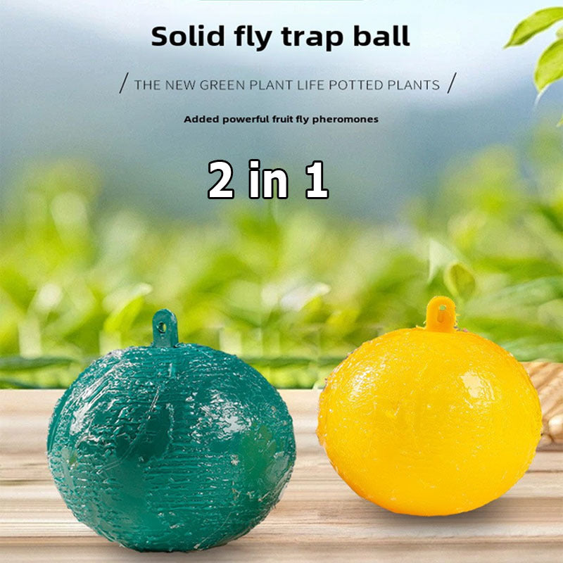 Paquete de 2 trampas multiusos para insectos de la fruta para cocina, jardín y cítricos