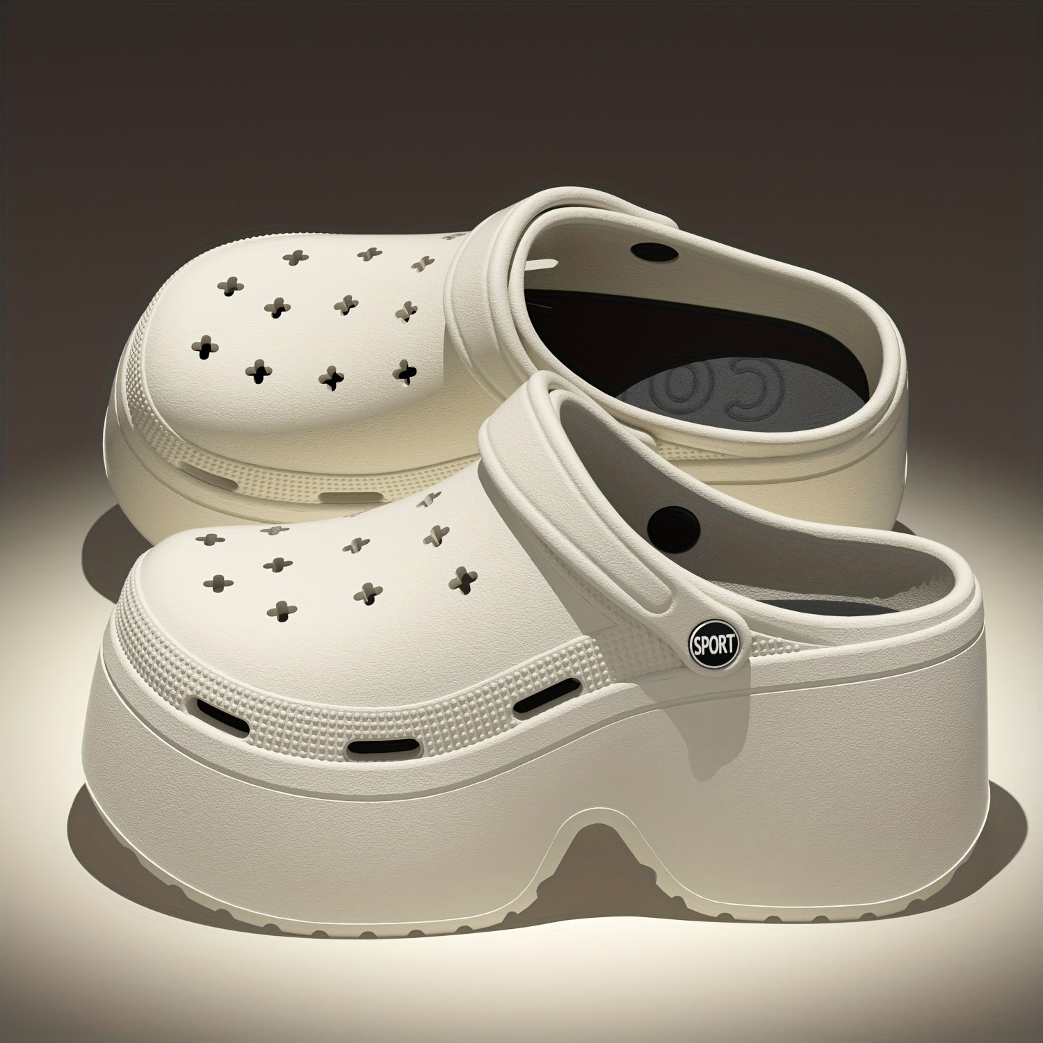 Women's Summer Flat Sandals, Thick Sole, Beach Slippers for Casual Wear