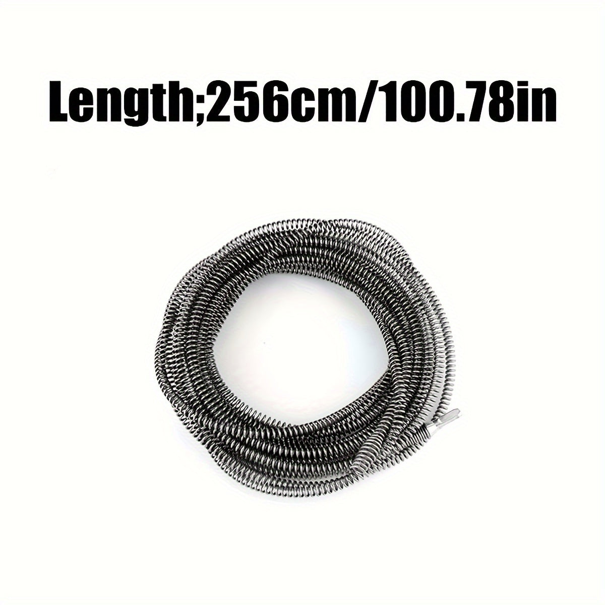 Extendable Electric Drain Auger for Clogs in Toilets and Drains Durable Metal Residential Commercial