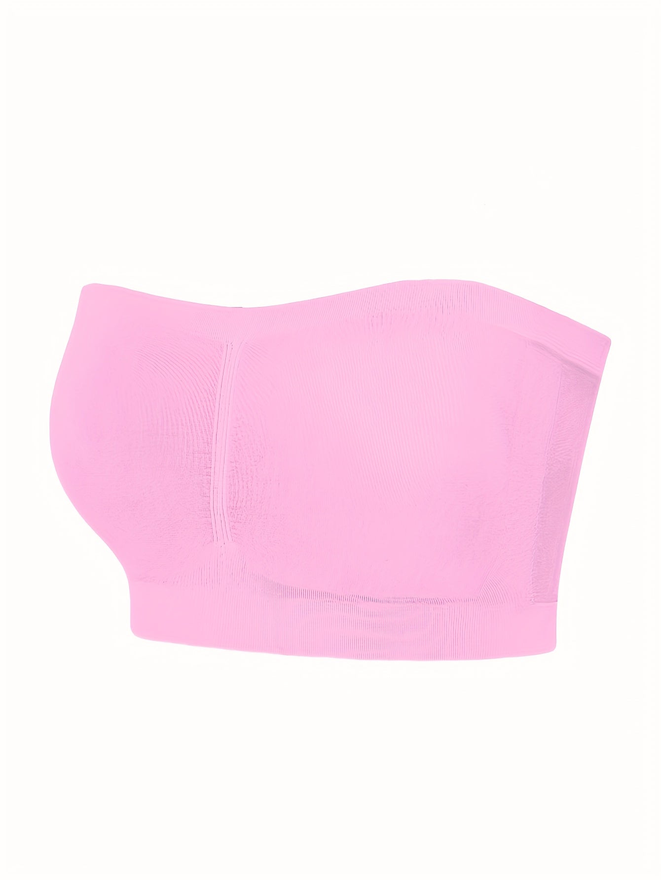 Бюстгальтер для женщин больших размеров без швов и без бретелек, дышащая ткань для бега и тренажерного зала