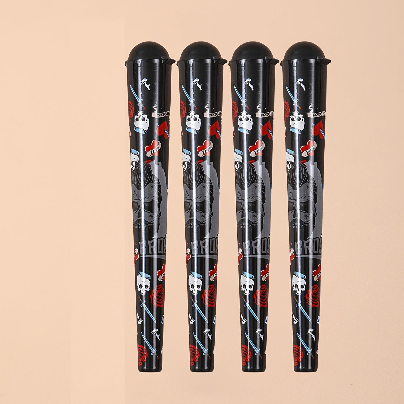 Herb Storage Tube 120mm Plastic Flip Top Cigar Cigarette Container