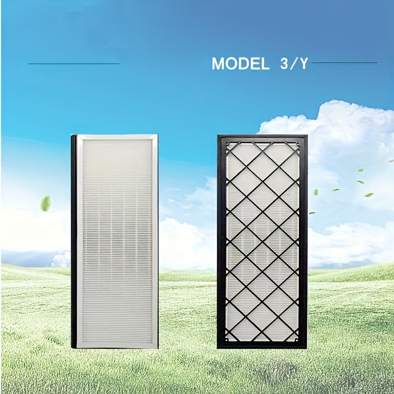 External HEPA Air Conditioning Filter for Model Y with Activated Charcoal