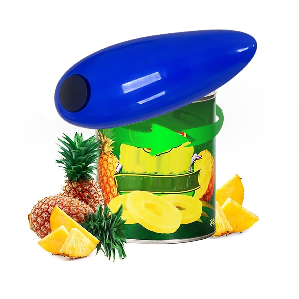 Avtomatik banko va shisha ochuvchi funksiyali elektr banko ochgich, qo'ldan foydalanmasdan tortish tugmasi, 2 AA batareyasi bilan ishlovchi (batareyalar kiritilmagan), bardoshli plastmassa material, uchun mukammal