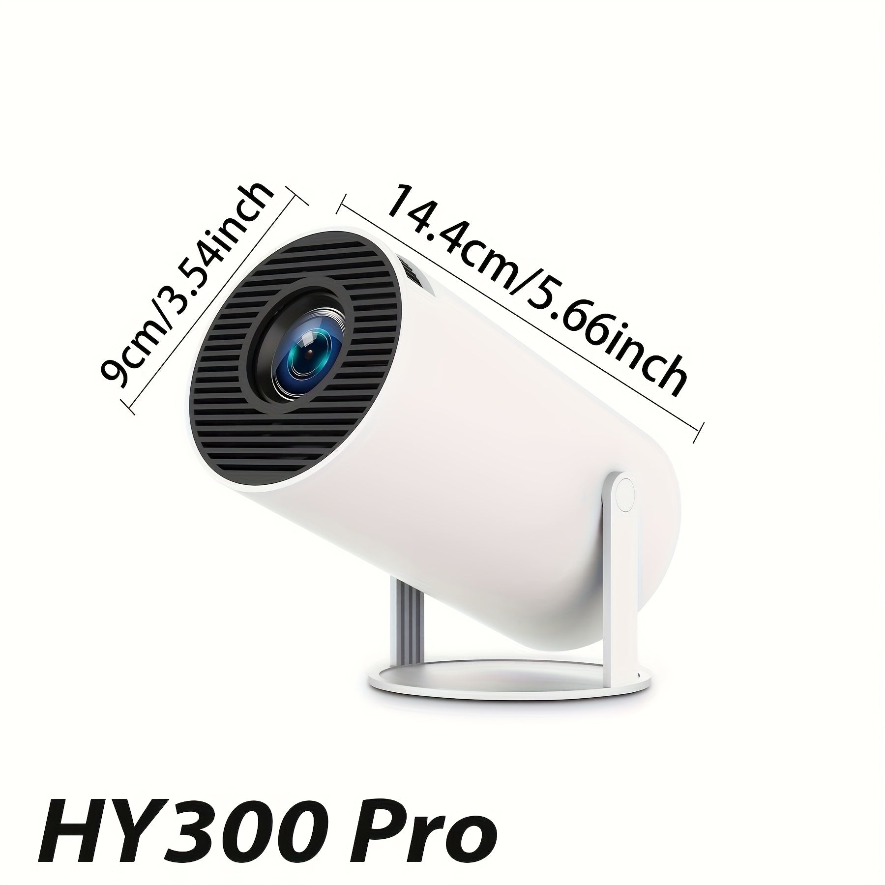 Portable HD Mini Projector Wireless Mirrored Screen for Home Theater Games