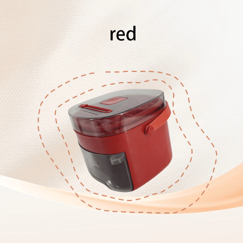 Large Capacity Ice Cube Maker with Storage Tray and Scoop for Kitchen