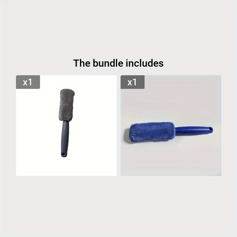 Tire Cleaning Brush Long Handle Car Wash Tool Durable Plastic Exterior