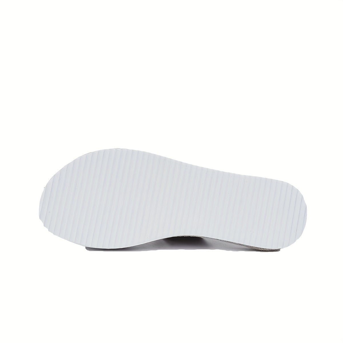 Women's Woven Jute Open-Toe Slip-On Sandals Brown for Beach and Casual Wear