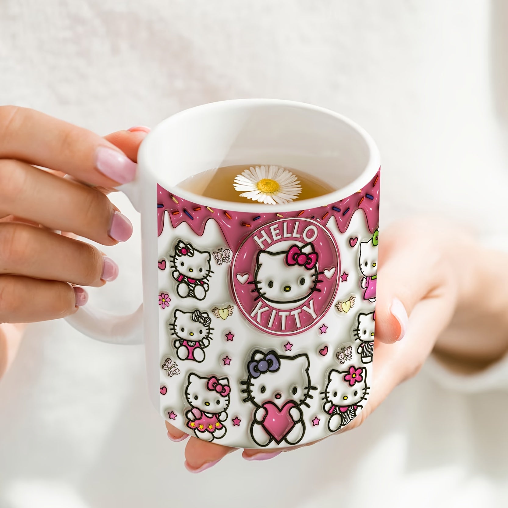 Ceramic Hello Kitty Coffee Mug for All Seasons and Holidays