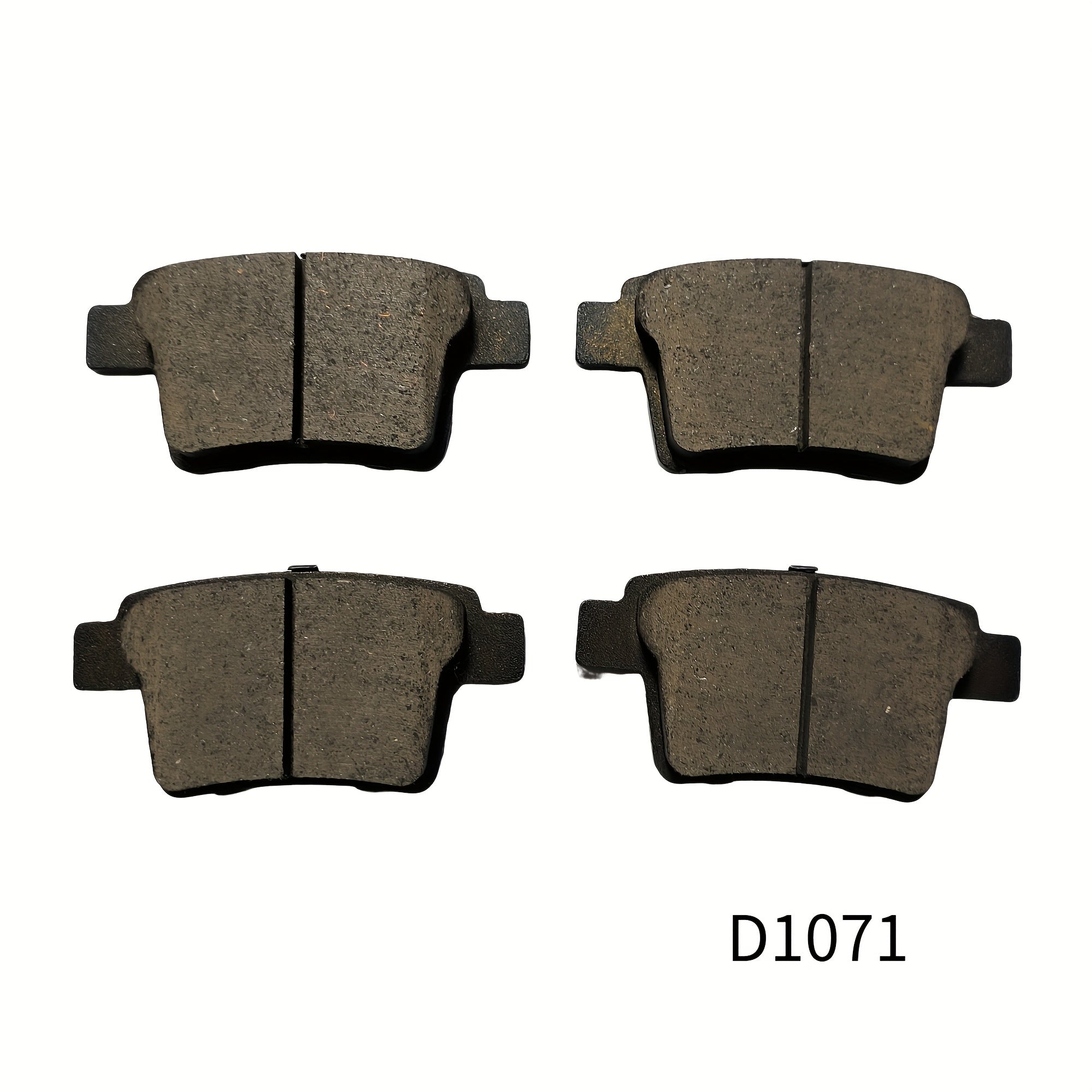 4Pcs Ceramic Brake Pad Set Vehicle Replacement for Multiple Models