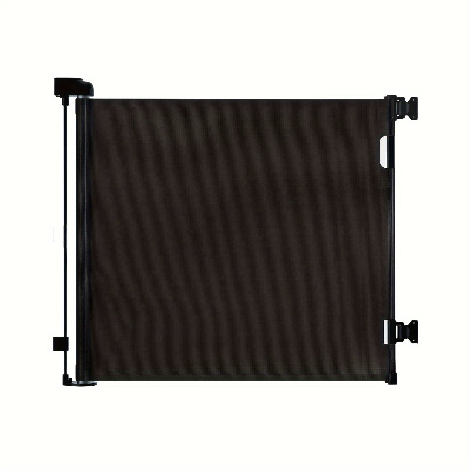 Baby Safety Gate Retractable Mesh Adjustable Height 83.82cm to 104.14cm for Doorways Stairs Hallways Indoor Outdoor