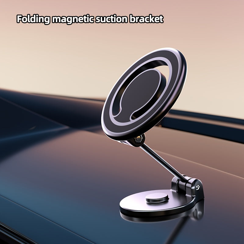 Universal Magnetic Car Phone Holder Waterproof Aluminum Alloy Dashboard Mount