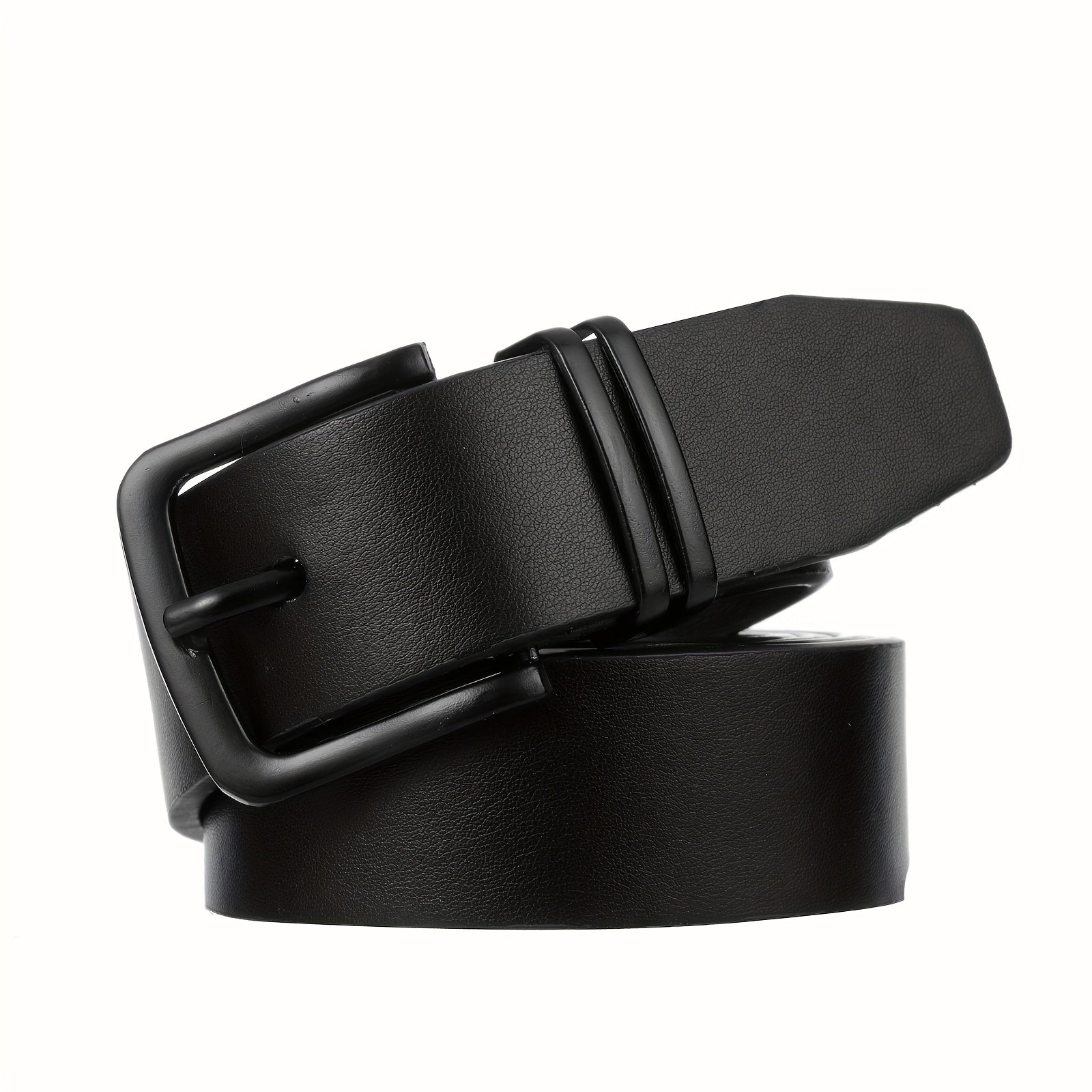 Women's Two-Tone PU Leather Belt for Casual and Business Wear