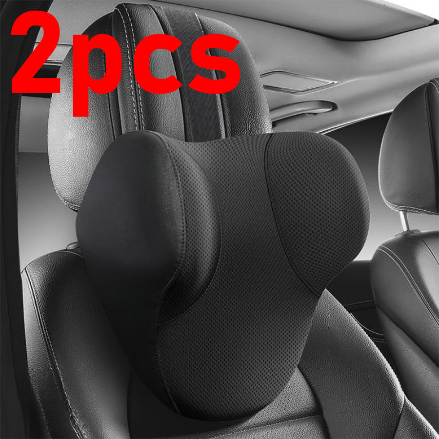 Car Headrest Neck Pillow Breathable Comfort Summer Rest Cushion