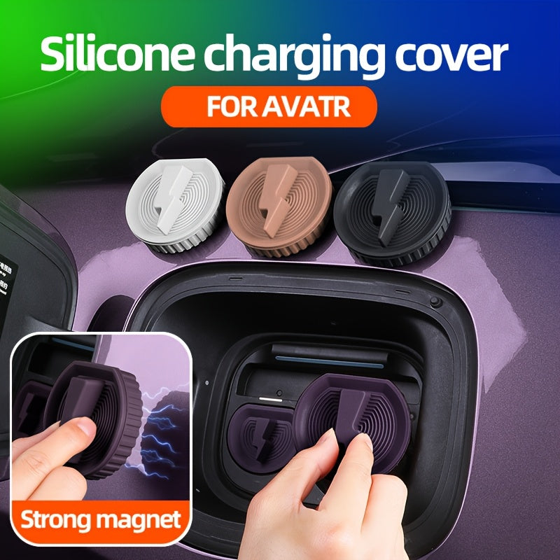 Universal Electric Vehicle Charging Port Cover Waterproof Dustproof Silicone