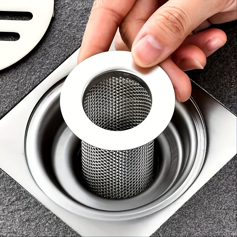 Stainless Steel oshxona yuvinish uchun idishlar uchun oziq-ovqat tutuvchi, drenaj filtri, oson tozalash uchun