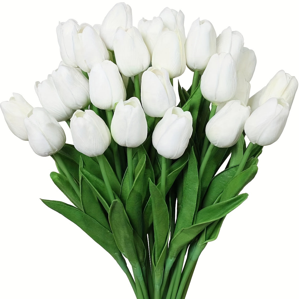 Set of 10 Artificial Tulip Flowers for Home Decor Weddings Offices Cafes and Gifts