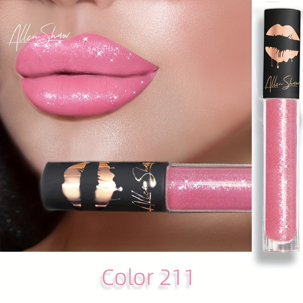 Liquid Lipstick Matte Glitter Waterproof Long-Lasting 12 Colors