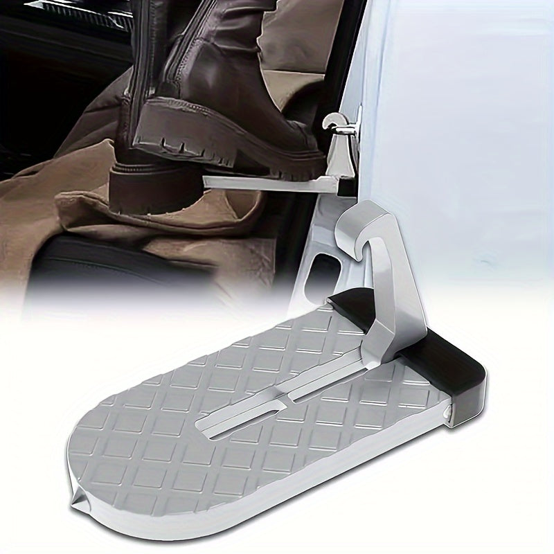 Universal Aluminum Folding Door Step for Roof Racks SUV Truck Sedan