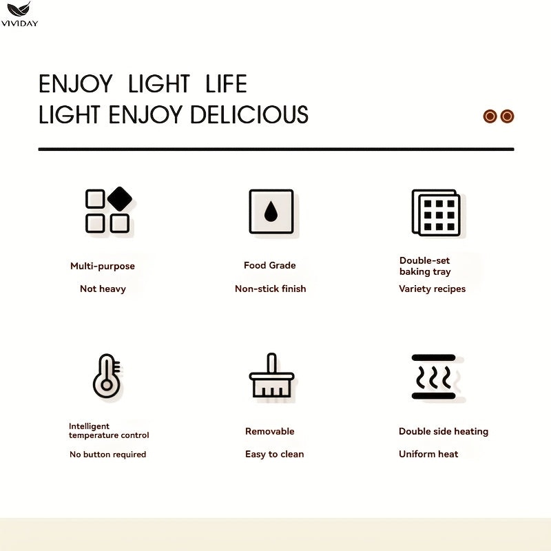 Yevropa Standart Elektr Pancake Maker Sandwich Machine, portativ va oshxona texnikasiga xavfsiz, mos hajmda, kompakt va oson ko‘chiriladigan, oshxonalarda, yashash joylarida foydalanish uchun ideal.