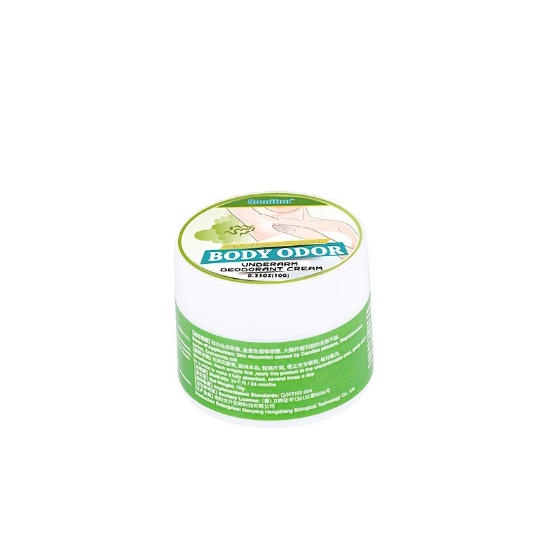 Unisex Daily Deodorant Cream for Sweat and Odor Control for Armpits and Body