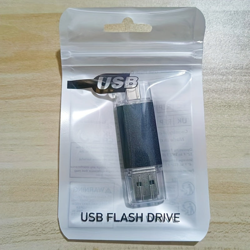 Dual C-Type USB Flash Drive 16GB OTG High-Speed Data Transfer for Android Smartphones and Tablets